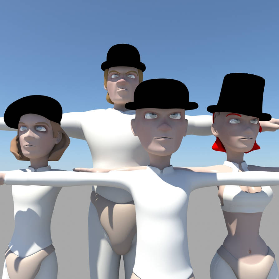 Droogs Transparent The Droogs by KennBaker on DeviantArt