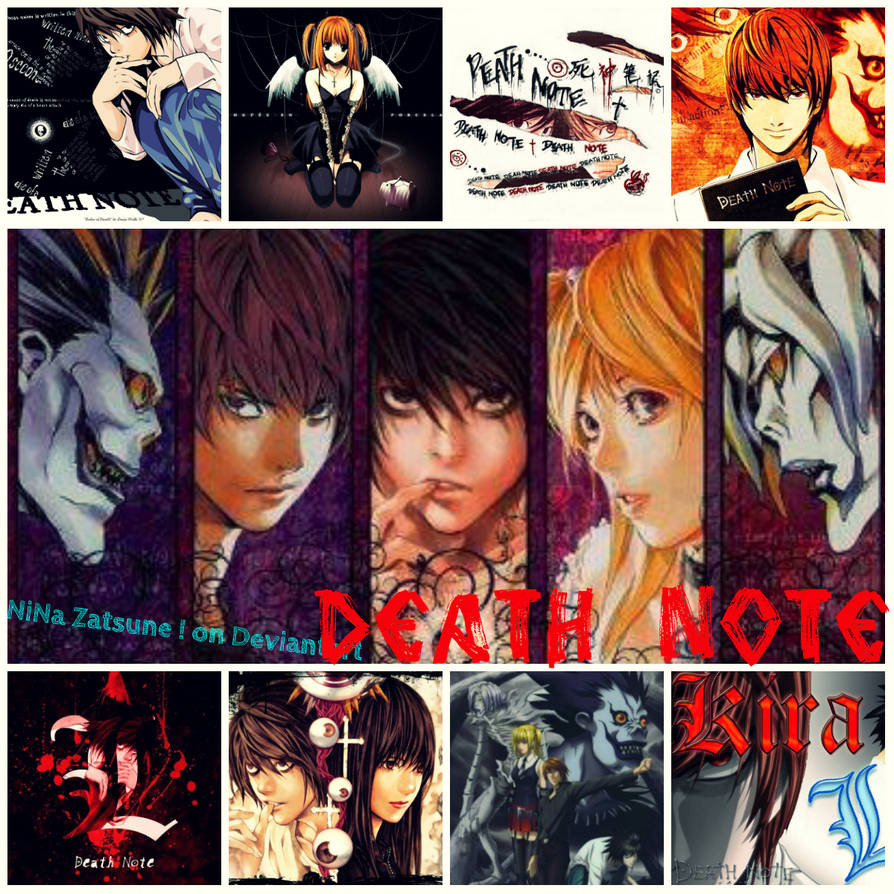 Death Note collage~ by NiinaZatsune on DeviantArt