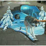 3D Sidewalk art