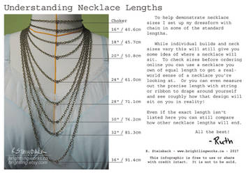 Understanding Necklace Lengths - Infographic