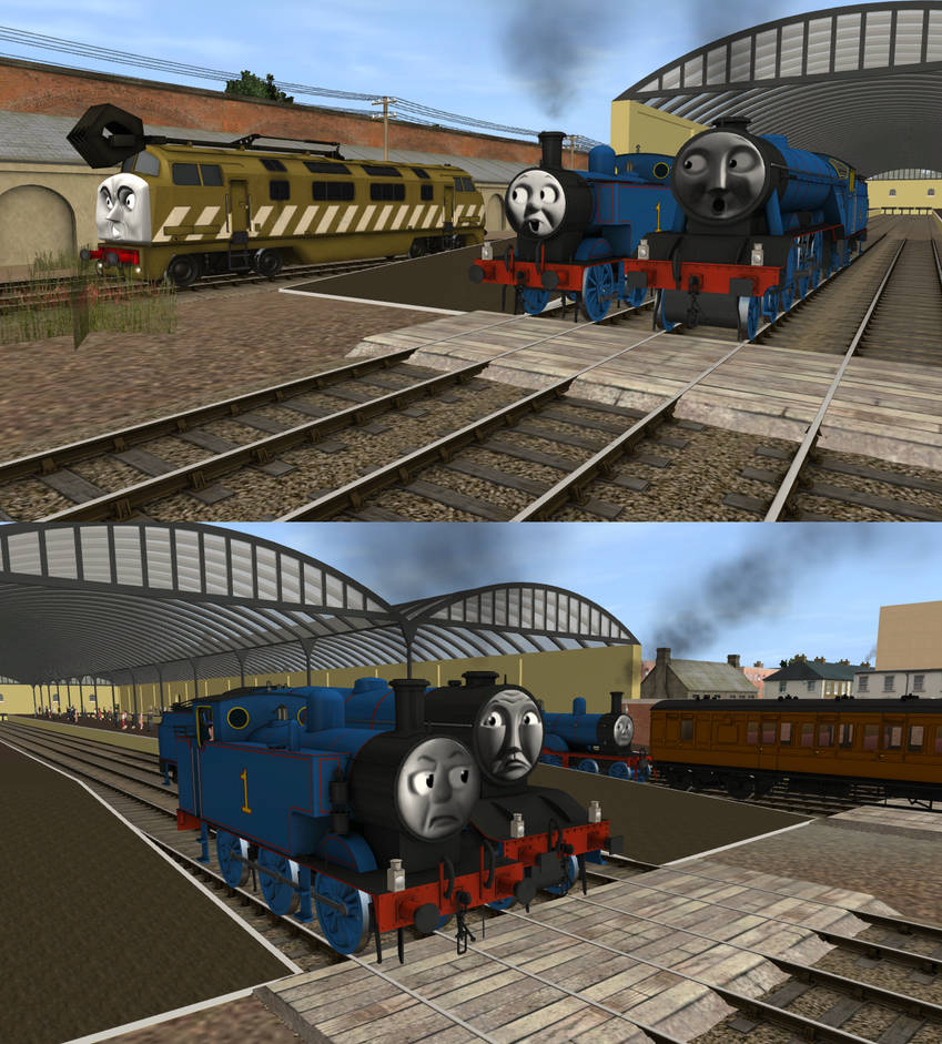 Tatmr Rws Deviantart TATMR In RWS Style: Get Out Of My Way by EngineNumber14 on DeviantArt