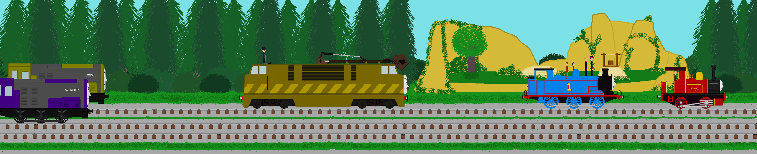 Tatmr Rws Deviantart TATMR In RWS Style: The beginning Of The Chase by EngineNumber14 on ...