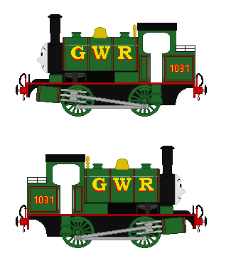 Gwr Rws Characters RWS Percy's GWR Livery (DAE Style) by EngineNumber14 on DeviantArt