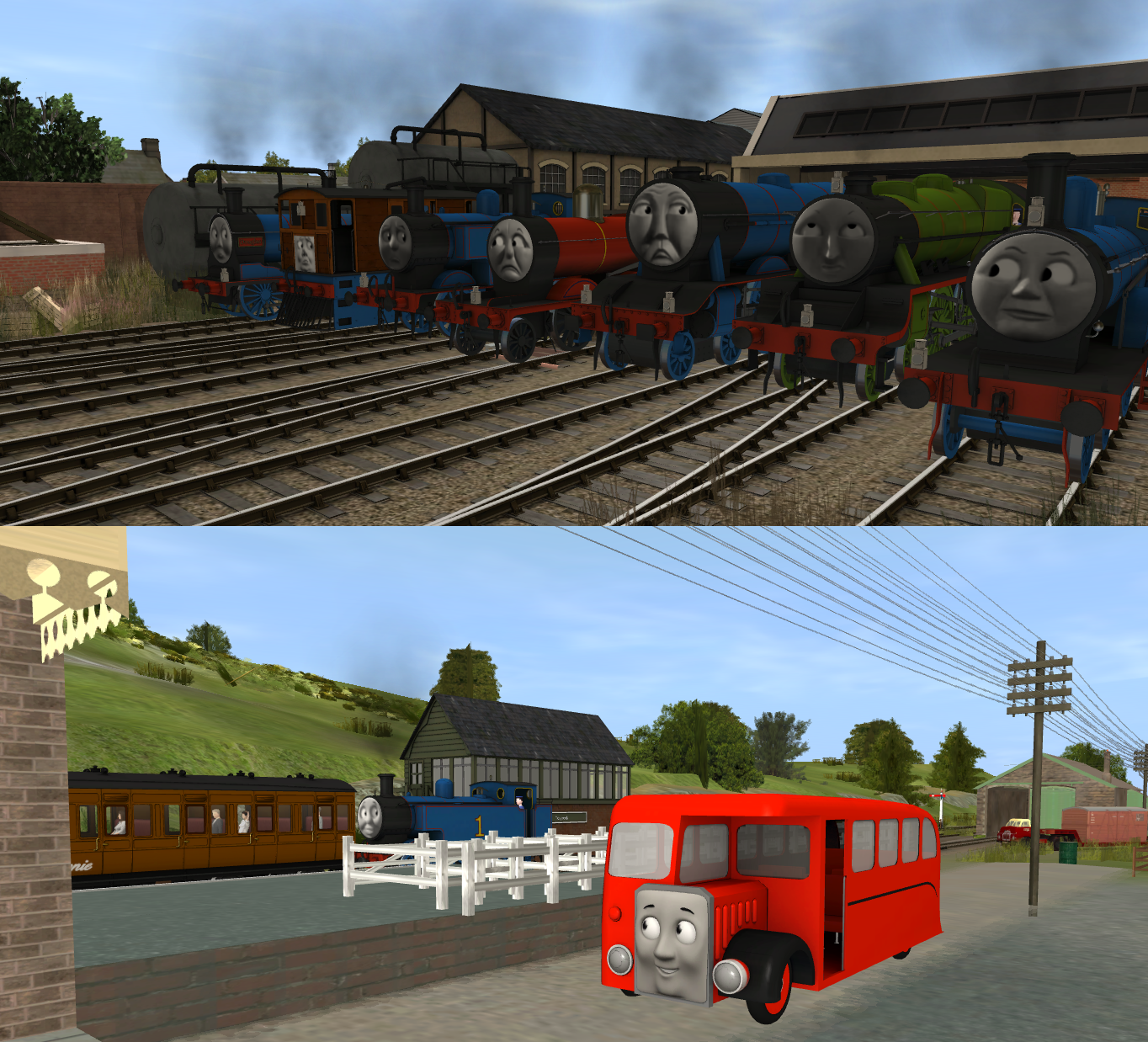 Tatmr Rws Deviantart TATMR: The Engine's Meeting (RWS Style) by EngineNumber14 on DeviantArt