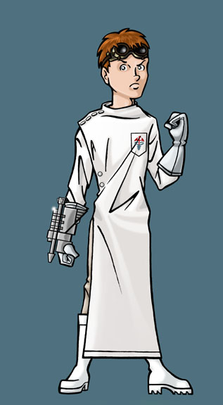 Jeffy as Dr. Horrible