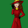 Aunt Amy as Carmen Sandiego