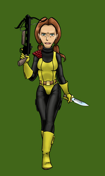 Mrs. Morris as Scarlett by BloodyWilliam