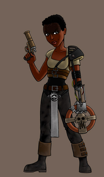 Michele Landon as Imperator Furiosa by BloodyWilliam