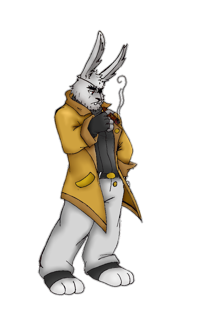 Rabbit Man 2 by rodinator23 on DeviantArt