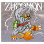 Zudomon shirt design