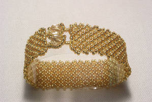 Golden Net Bracelet