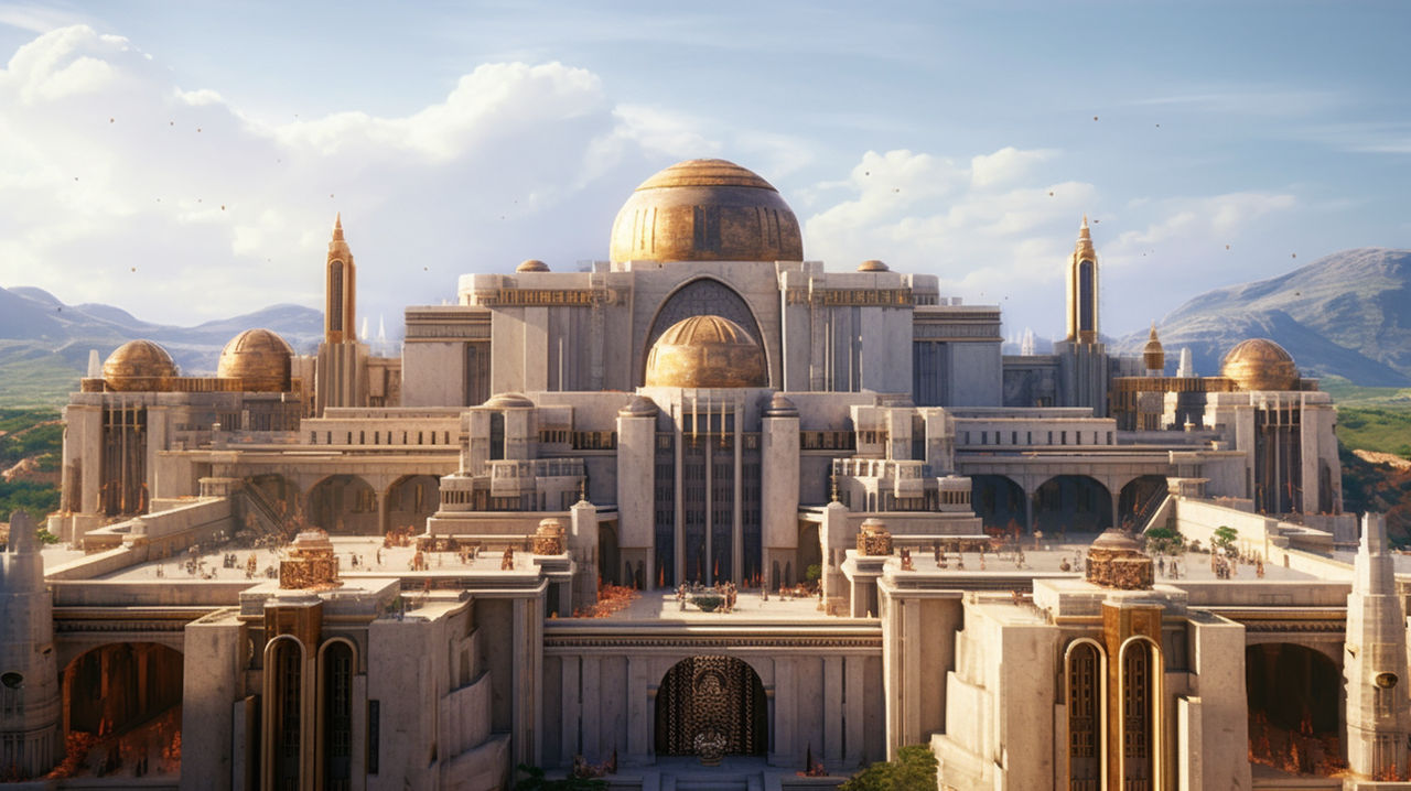 ZF Puhi Theed Royal Palace from Star Wars Castle w by ZFPuhi on DeviantArt