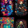 ZF Puhi Game of thrones colorful caricature 2d gam