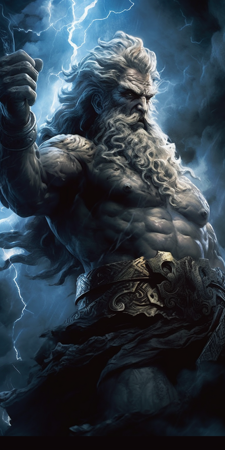 Zeus Ruling Old Timey Graphics Zeus Greek God Wallpaper