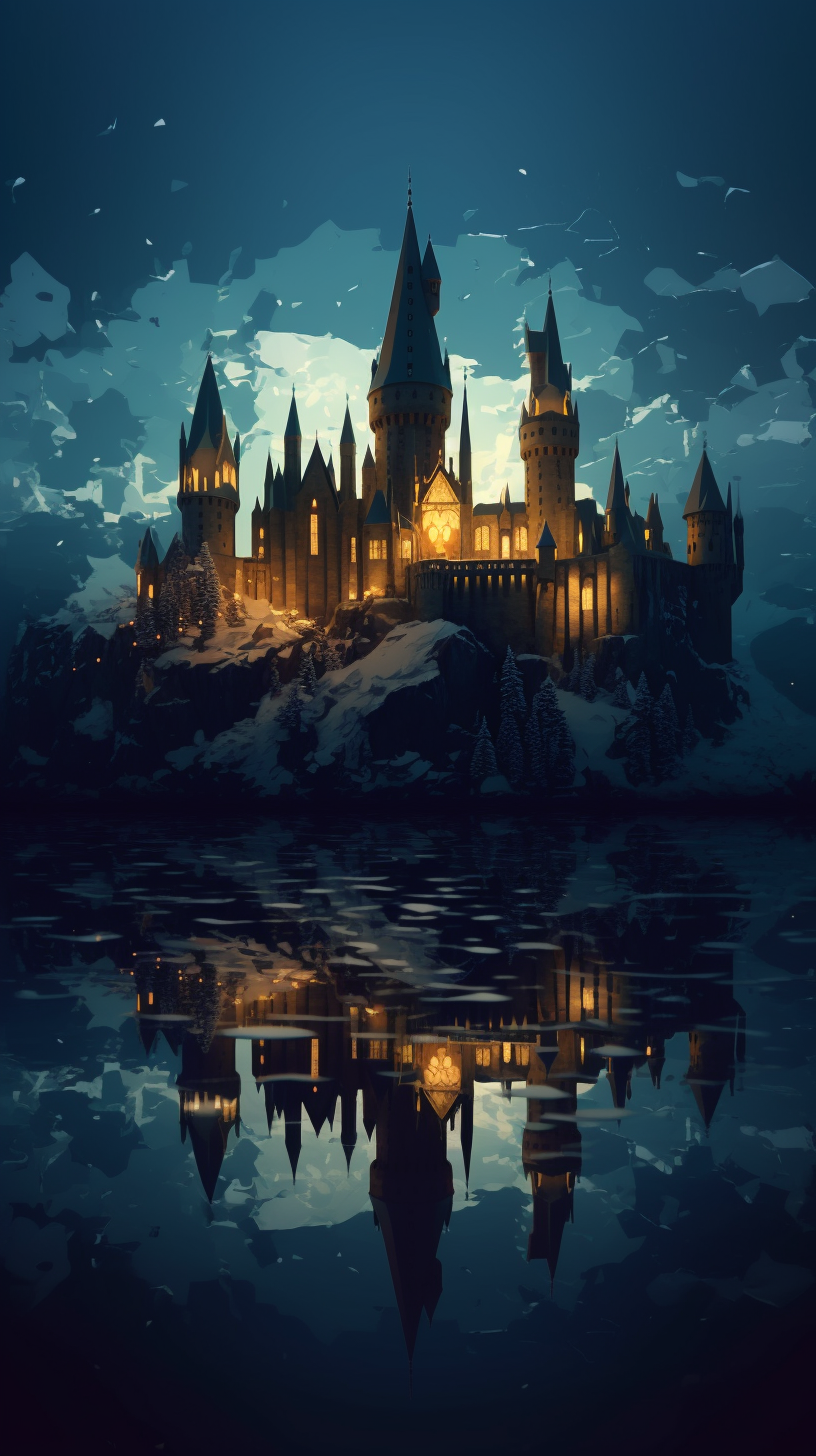 ZF Puhi screensaver in the style of Harry Potter H by ZFPuhi on