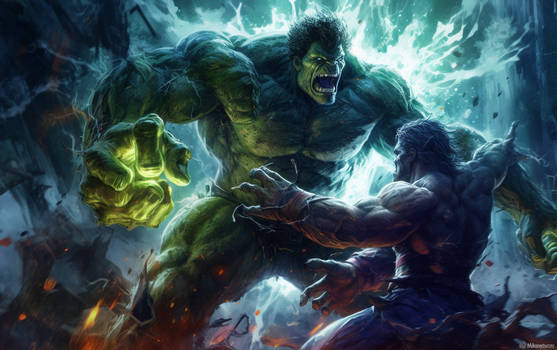 ZF Puhi Amazing scene of The Hulk Smashing