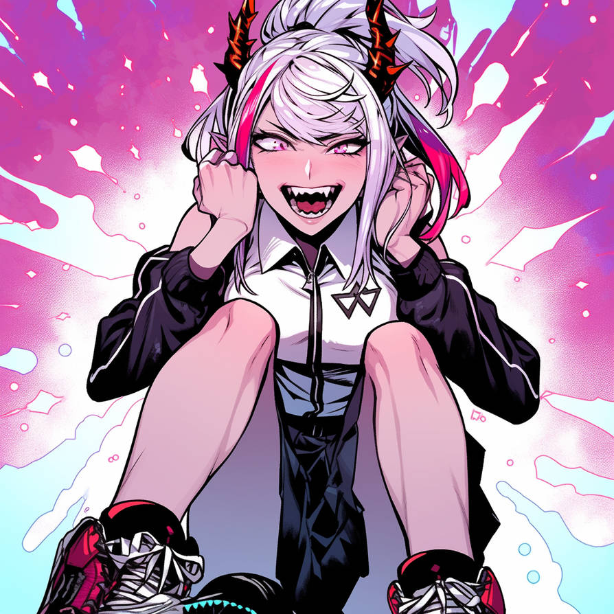 ZF Puhi female anime character with ahegao face ex by ZFPuhi on DeviantArt