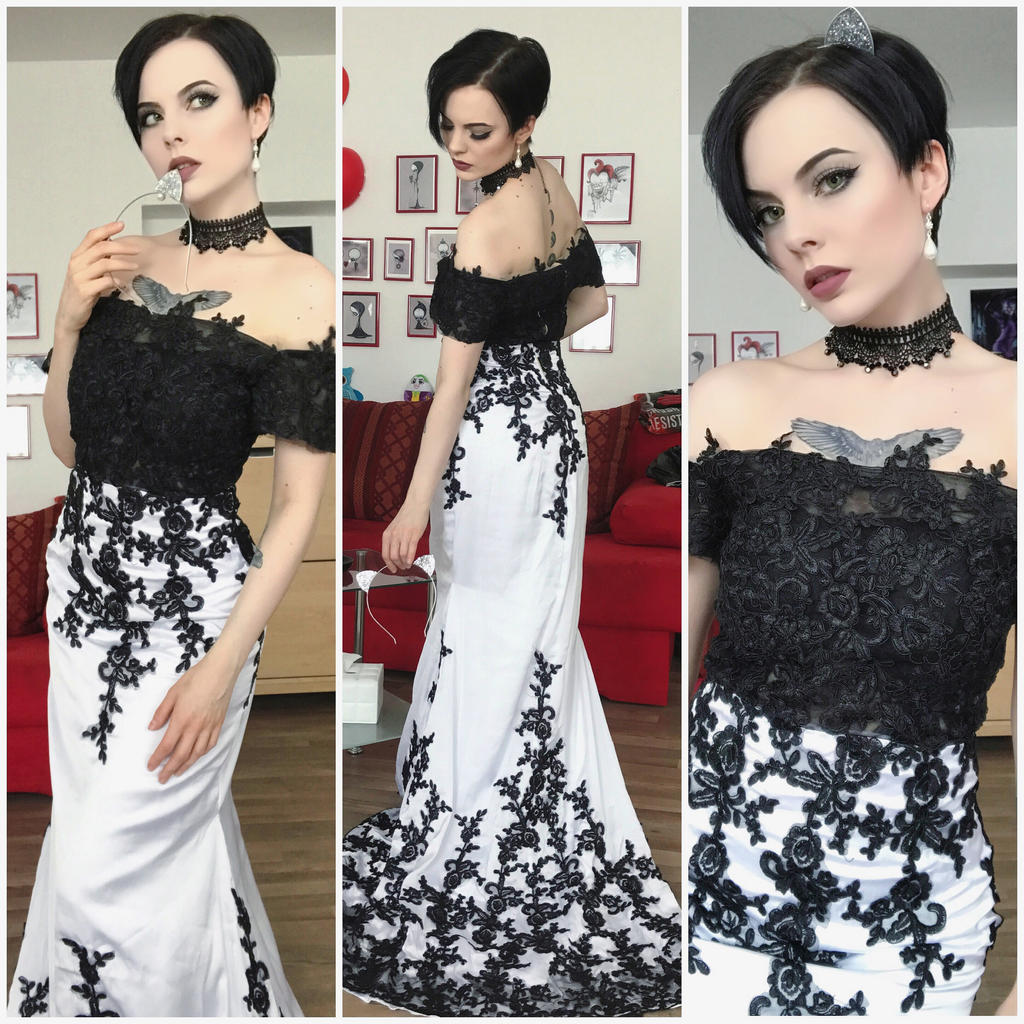 Selina Kyle Wayne Catwoman Wedding Outfit By Faerieblossom On