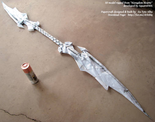 Ansem's World of Chaos Staff Papercraft