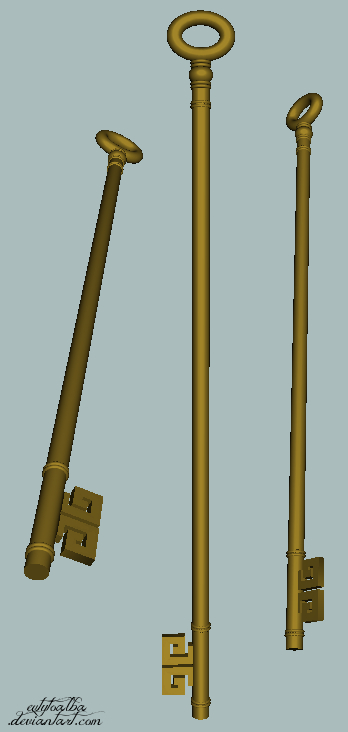 Project Folly - Key Cane 3D WIP