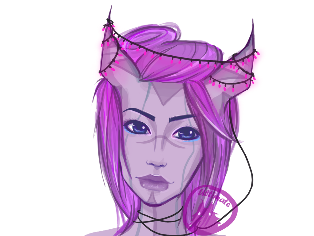 Purple demon by ultimate-hedgehog on DeviantArt