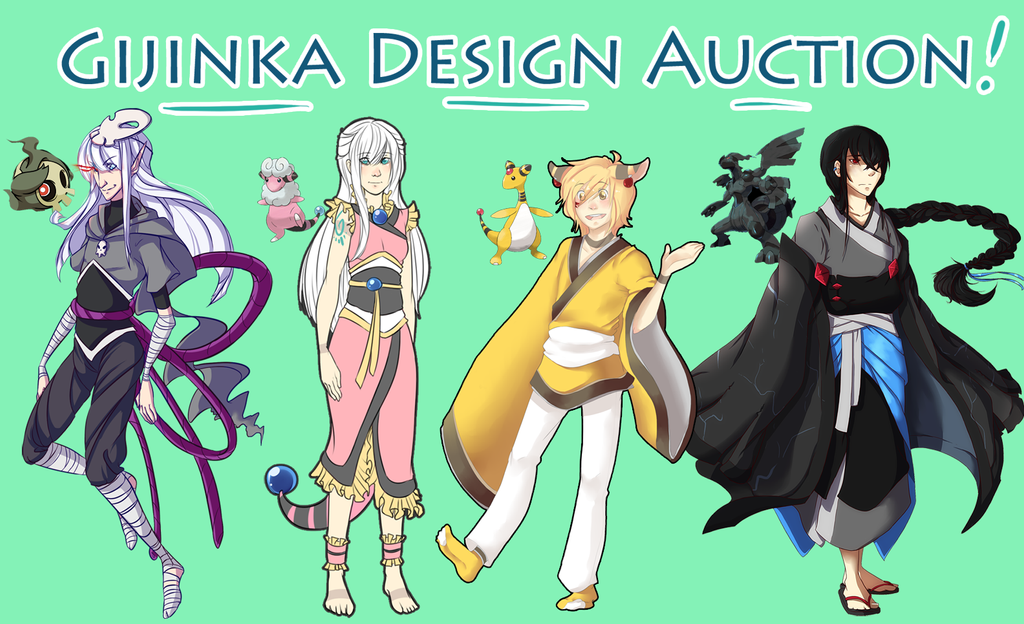 Custom Pokemon Gijinka Design