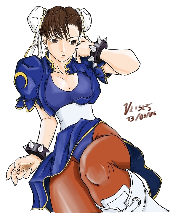 chun-li relaxing