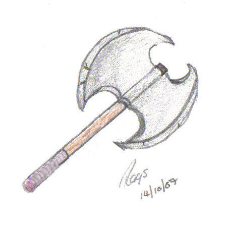 Battleaxe by regansart on DeviantArt