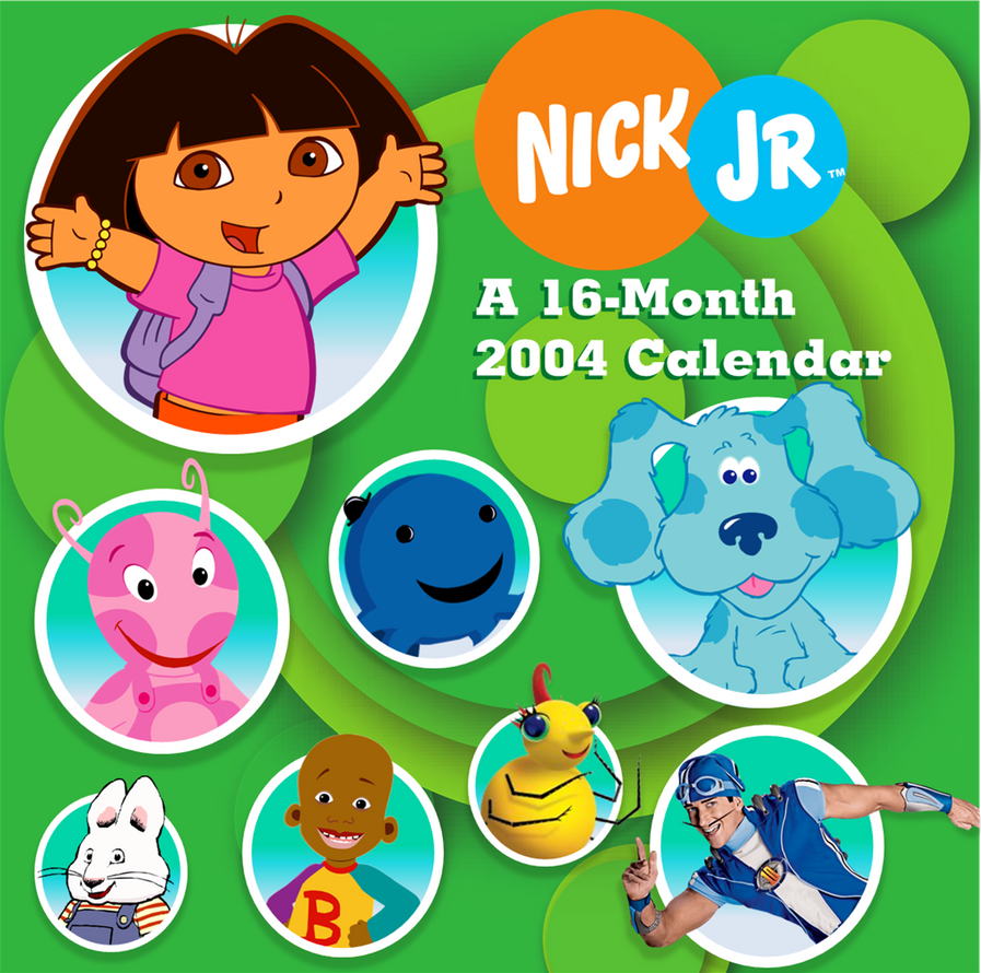 Nick Jr. Calendar 2004 by AbstractKid10 on DeviantArt