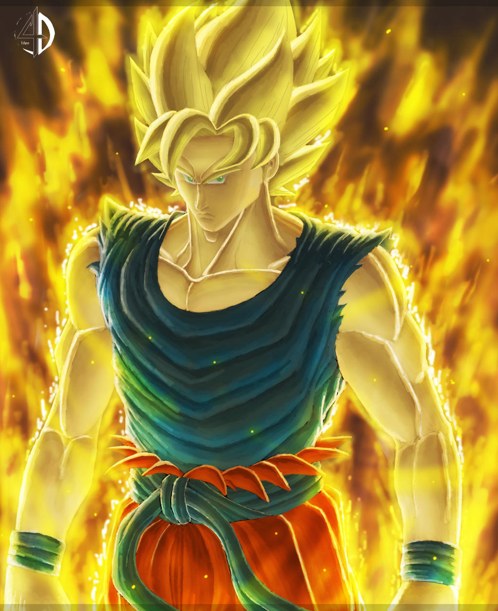 ArtStation - Dragon Ball GT Goku Super Saiyajin 4