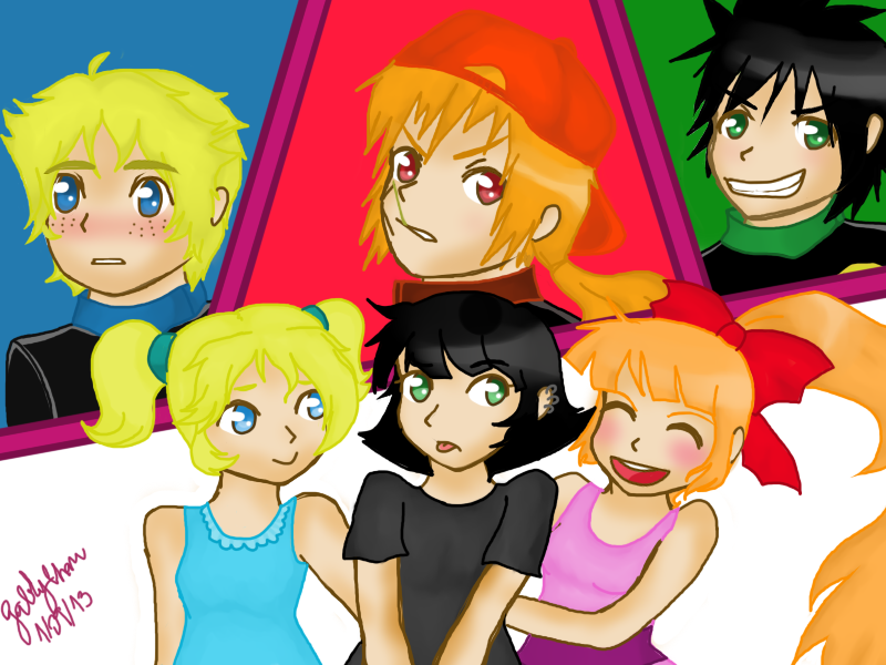 Capa da Fanfic PPG X RRB =3 by Gably-chan on DeviantArt