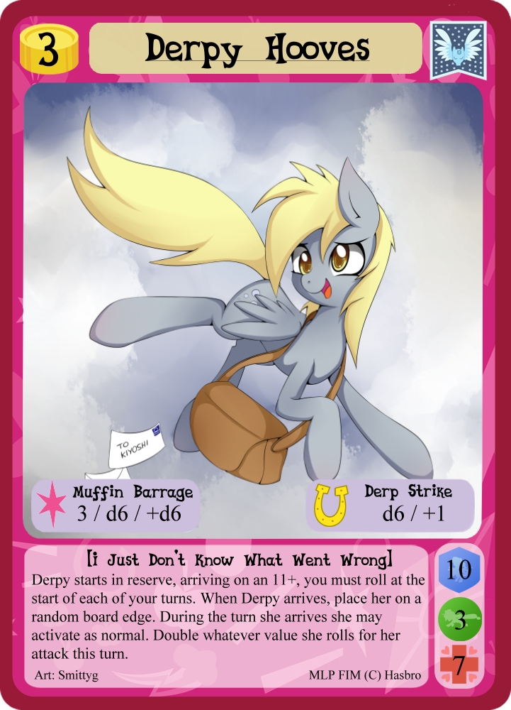 Derpy Hooves - MLPMinis Profile Card