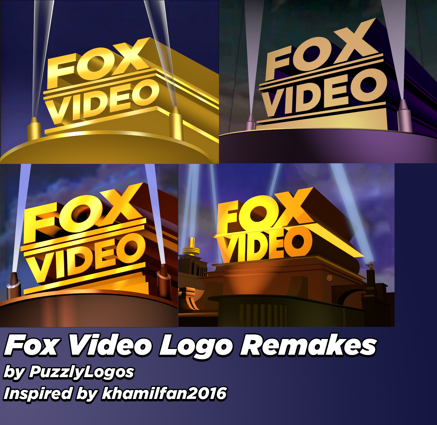 Fox Video Deviantart Fox Video Logo Remakes by PuzzylPiece on DeviantArt