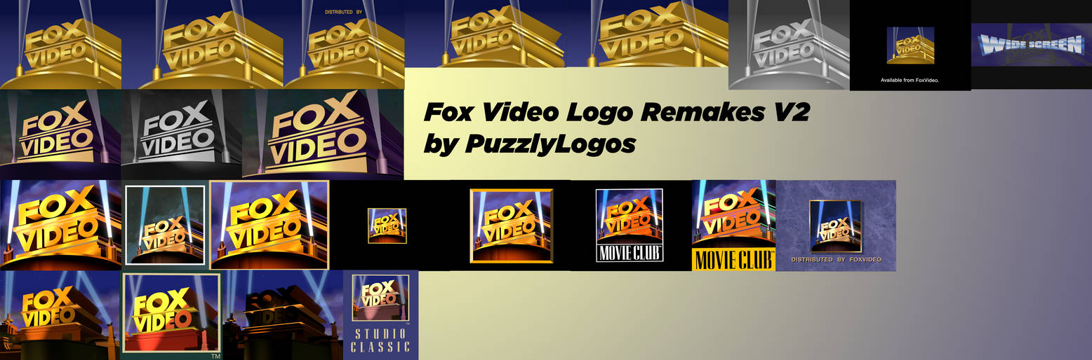 Fox Video Deviantart Fox Video Logo Remakes V2 by PuzzylPiece on DeviantArt