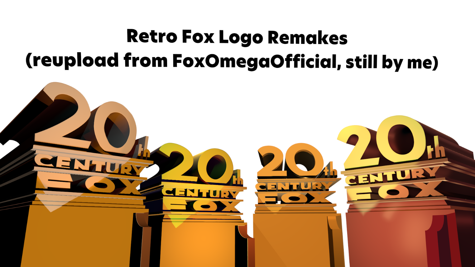 Retro Fox Logo Remakes V6 By Puzzlylogos On Deviantart