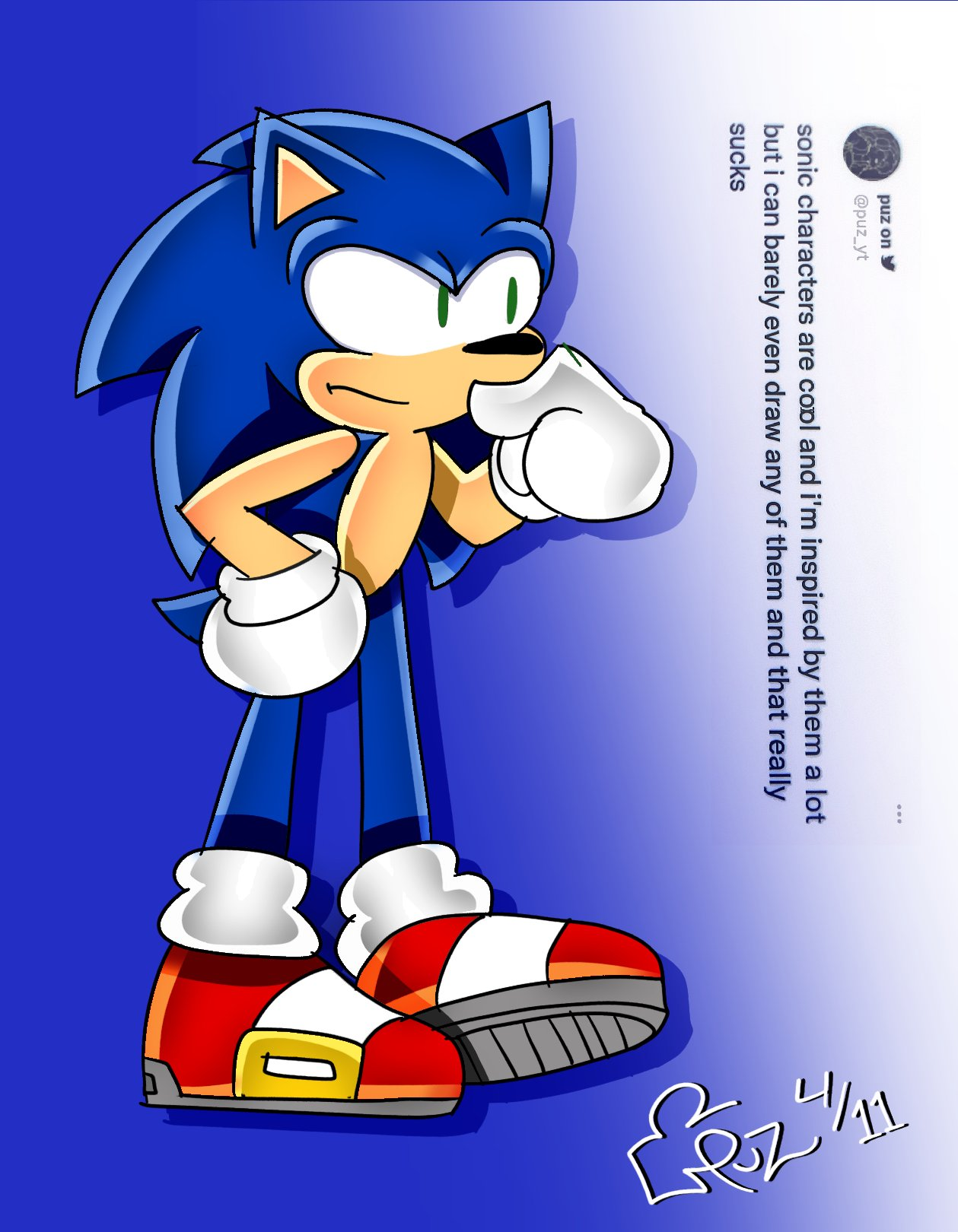 Classic sonic artwork by ultrasoundlightintgs on DeviantArt