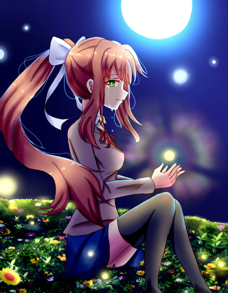 Just Monika by Josiah23Art