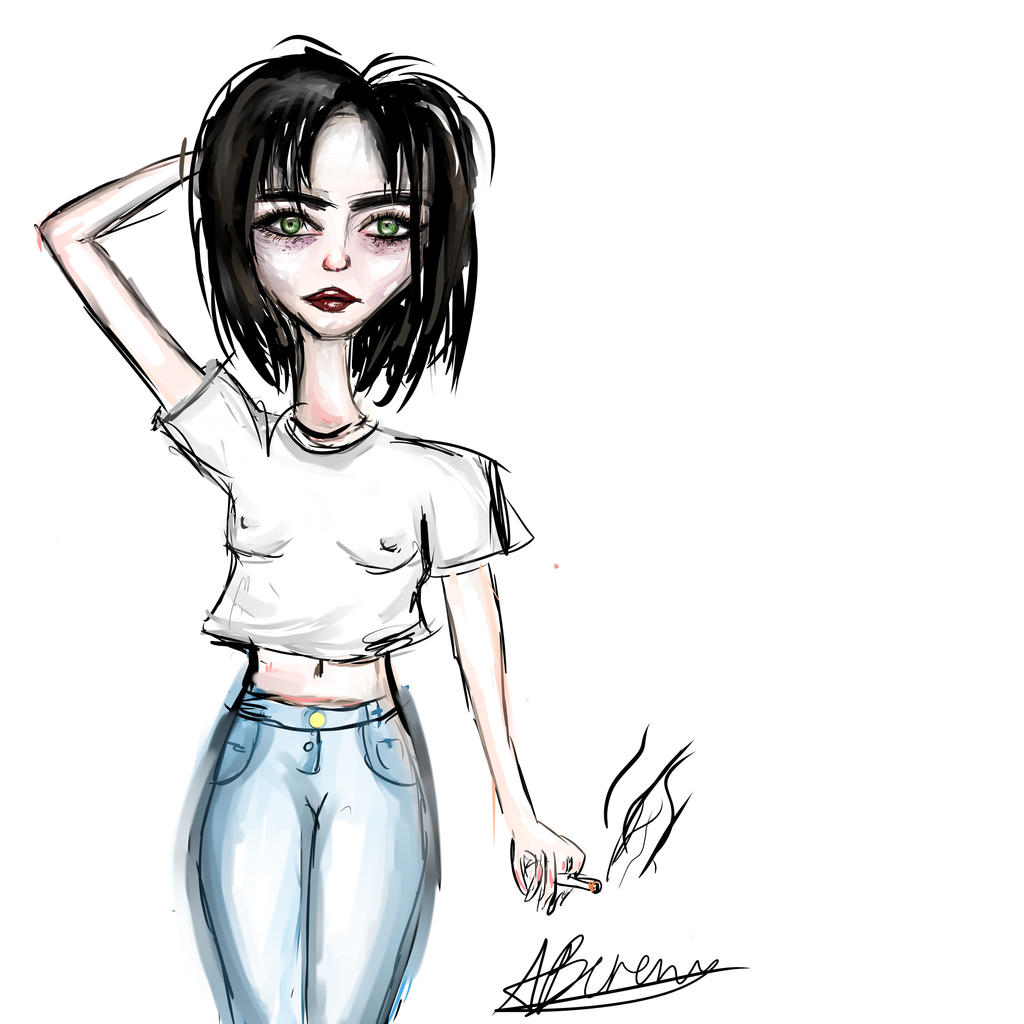 Deviantart Rocker Girl Rocker Girl by aileex on DeviantArt