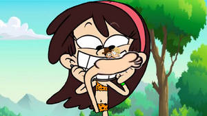 Sid Holds Explorers on Her Foot