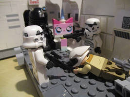 Dalek Sec and Unikitty Boarding