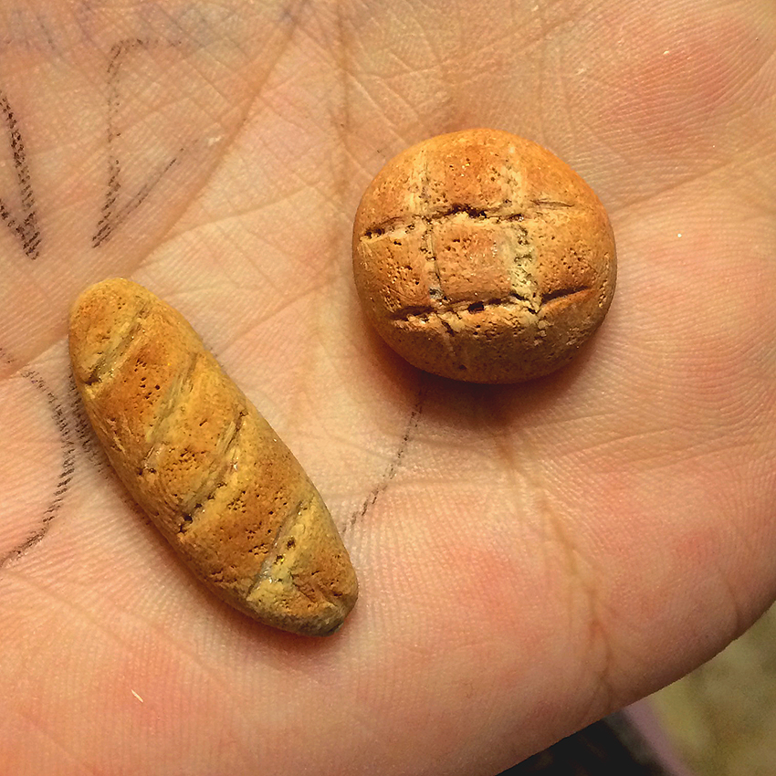 Tiny bakery breads