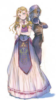 Sheik and Zelda