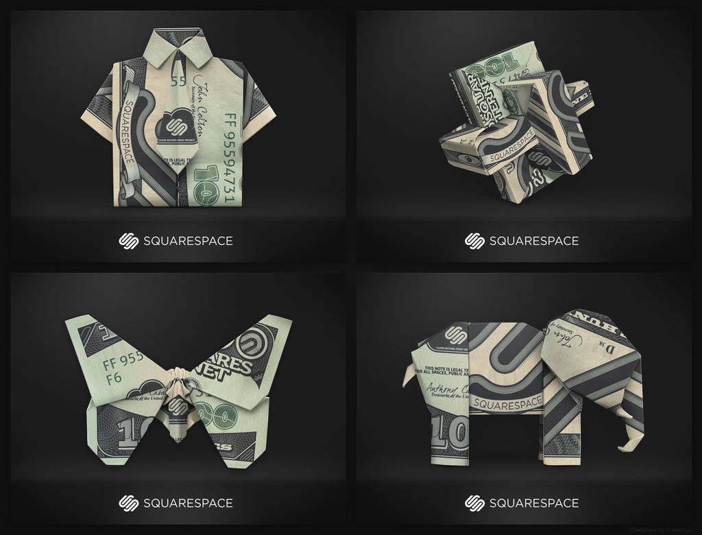 Squarespace Origami