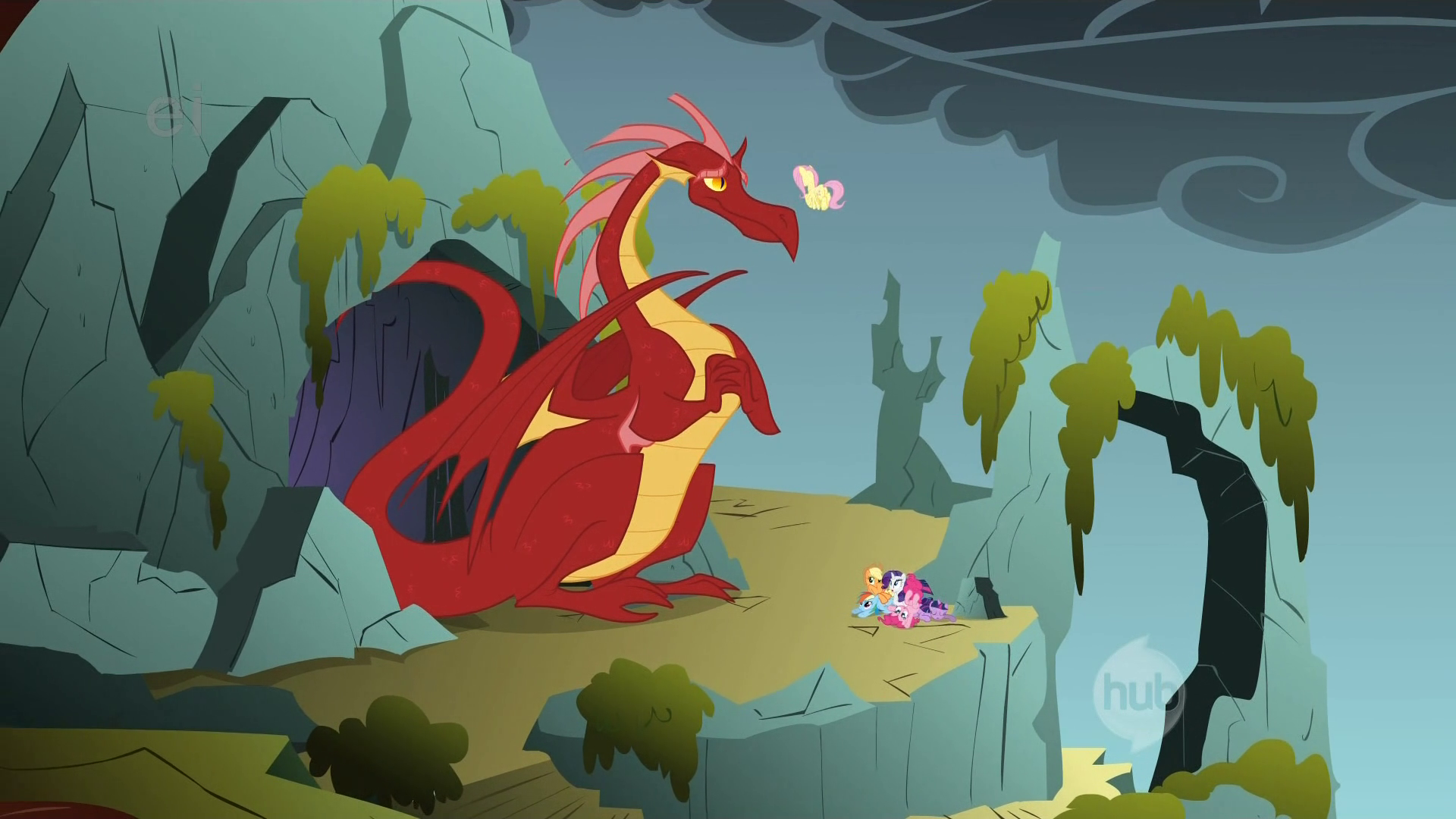 Fluttershy vs Dragon 2