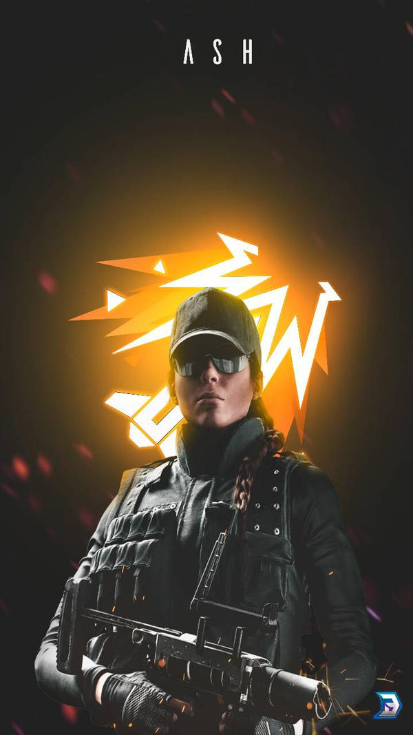 ash rainbow six mobile wallpaper by blackoutarts on DeviantArt
