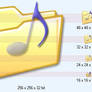 Music folder Icon