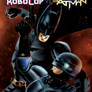 Batman vs Robocop - Cover