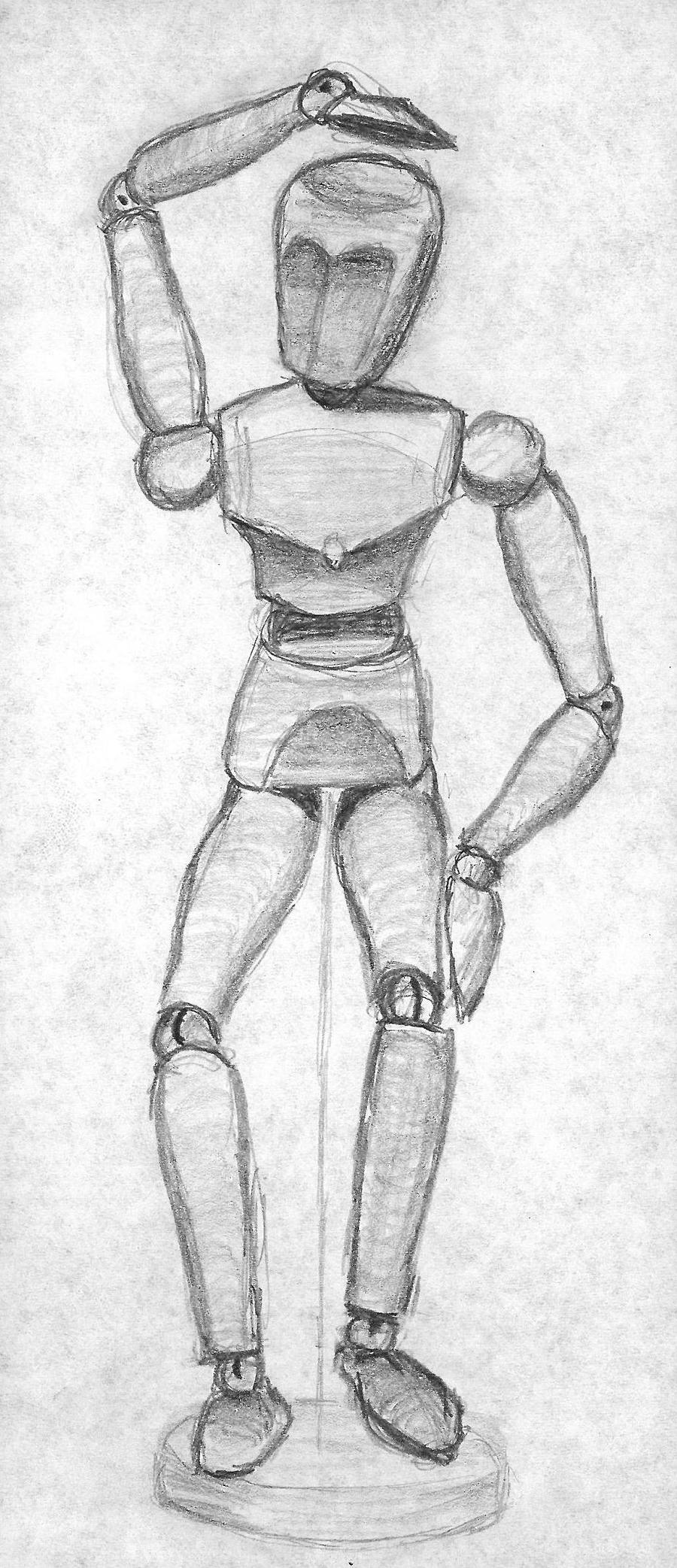 Wooden figure by TarinSai80 on DeviantArt