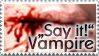 Vampire Stamp by Gwasanee