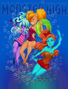 Swimming with Twyla, Howleen and Lorna